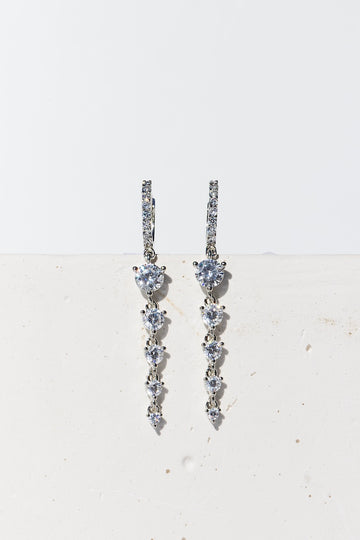 CONFETTI HUGGIES- STERLING SILVER